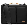 TomToc Sacoche polyvalente pour ordinateur portable 16 pouces Noir