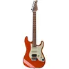Mooer GTRS Guitars Professional 801 Fiesta Red Intelligent Guitar avec housse