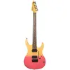 Mooer MMT50 Yellow-Pink Gradient guitare électrique avec housse