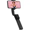 Perche à selfie Hohem Smart avec suivi AI à 360 degrés noir