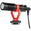 Boya By-mm1 Microphone cardioïde avec pare-brise pour cheveux
