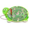 Plan Toys Labyrinthe magnétique en bois : Tortue