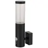 Vito - Applique led RIGA-W1S GU10 IP44 avec détecteur - Noir