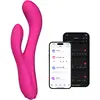 Lovense - Osci 3 Vibromasseur Point G Chauffant & Vibrant - Rose