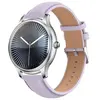 Montre connectée Colmi L28 (argent-violet + bracelet en cuir violet)