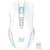 ONIKUMA CW905 3600 DPI Wireless White Gaming Mouse - Wit gaming draadl...