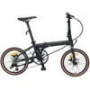 DAHON Vélo pliant K9 - Noir jais - 16 pouces (349) - Pneu