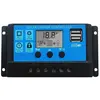 Régulateur solaire Solar Charge Controller 12V/24V Dual usb 10A Solar ...