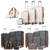 Set de 6 Valises de Voyage (28/55/65/74cm)Ensemble de Valise + Pliable...