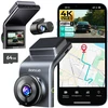 BOTSLAB G300H Plus Dashcam 4K Caméra Embarquée Voiture Avant Arrière |...