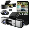 BOTSLAB Dashcam 3K à 4 canaux, vision à 360°, caméra intérieure avant ...