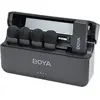 BOYA BY-V4 Micro sans fil 4 canaux, TRS 3,5 mm, réduction de bruit. ...