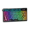 Machenike KT84-B84W Clavier mécanique 75 % tri-mode, disposition QWERT...