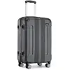 Kono Valise Cabine Valise Grande Taille Rigide e Légère ABS Valise de ...