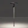 KLEWE Lampe solaire LED PLANET B anthracite 160 cm piquet de terre IP6...
