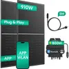 Zendure Kit Solaire Plug and Play, Micro-onduleur EZ1-M / 2*455W Panne...