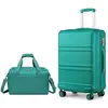 Kono Ensemble de Valises Légères en ABS rigide avec Serrure TSA + Sac ...