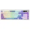 AJAZZ AK980 V2 Clavier mécanique gaming tri-mode, fixation gasket, rép...