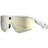 Lunettes avec caméra sportive BleeqUp Ranger AI, blanches
