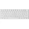 Shine-Through White Keycap Set (61-key)