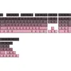 Black & Pink Gradient Keycap Set (135-Key)