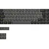 Black & Gold ISO Nordic Keycap Set (76-key)