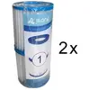 Lot de 2 cartouches Jilong TYPE II 106x136mm filtration piscine hors-sol