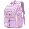 LIUXZN Cartable Fille Primaire Sac à Dos Respirant pour Filles CP CE1 ...