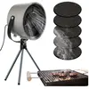 Hotte de Cuisine Portative - YNKKVRE - Ventilateur d'Extraction - 3 Vitesses - 5 Filtres - Design Léger