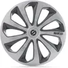 4 Enjoliveurs Argent/gris Anthracite Sparco Sicilia 14 Pouces