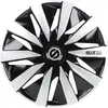 SPARCO 4 Enjoliveurs Lazio 15" Noir et Argent