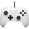Manette 8BitDo Ultimate filaire pour Switch, PC et Android - Blanc