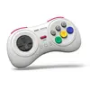 Rétrogaming-8bitdo Manette sans fils 8 boutons, couleur Blanche/White ...