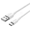 Câble Vention CTHWF USB 2.0 Type-A mâle vers USB Type-C mâle 1 m Blanc