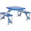 KING CAMP Table de camping pic nic pliable - 4 personnes