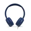JBL Tune 500 Bleu Casque Filaire - Câble plat anti-noeuds
