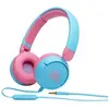 JBL Jr310 - Écouteurs avec micro - sur-oreille - filaire - jack 3,5mm - bleu