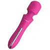 Nalone Rockit Wand - Stimulateur de Clitoris Sans Fil, Ergonomique avec Moteur Puissant de 7 Modes de Vibrations, Rose