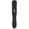 Nalone - Vibro Wand double extrémité - Noir