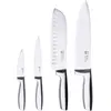 Bergner - 4 Couteaux de cuisine argentés OS