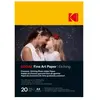 Papier fine art Kodak pack de 20 feuilles A4 effet gravure