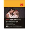Papier Fine Art Kodak   pack 50 feuilles   format 10x15 cm   A6