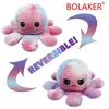 Non communiqué Poulpe en peluche réversible BOLAKER 20cm, couleur