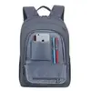 Rivacase Sac à Dos Pour Ordinateur Portable 7560 Grau Canvas 15.6´´