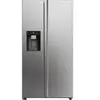 HAIER Réfrigérateur Américain 90.5cm 601l Ventilé Platinium - HSW79F18CIMM
