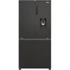 Réfrigérateur américain 83.3cm 463l no frost noir Haier HCR3818EWPT
