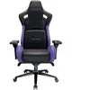 Proove Chaise de jeu Major, noir pourpre, Chaise gaming, Violet, Noir