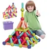 Jeu de Construction Magnétique, 57 Pièces Montessori Jeux Aimanté Enfa...