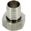 Embout cannelé inox usiné Ø20 femelle 3/4