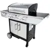 Barbecue au gaz BRISBANE - 4 brûleurs 14kW + plaque de cuisson Somagic